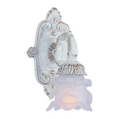 Crystorama Lighting Group 5221 Avignon 1 Light 9"H Wall Sconce - Antique White