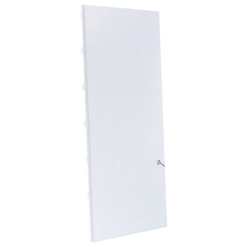 Picket House Furnishings Belle Floor Mirror With Glossy White Finish CVLY700FM