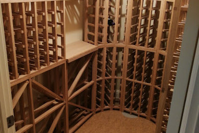 Elegant wine cellar photo in Calgary
