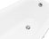 Dorya 69" Freestanding Tub With Faucet