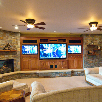 Multi screen sports theater in cherry