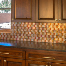 Backsplash With Uba Tuba Granite