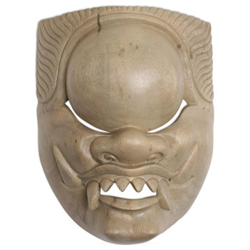 Kala Rau Wood Mask, Indonesia