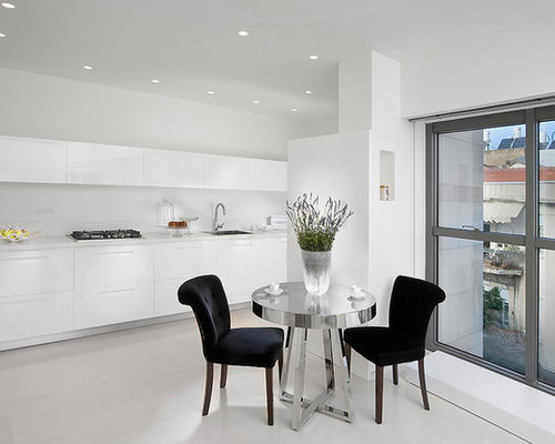 White Modern Kitchens | Houzz