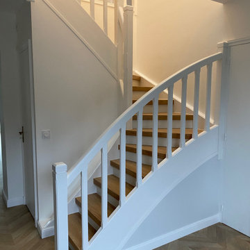 Rénovation d'un escalier Avant/Après