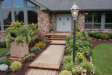Example of an exterior home design in Other