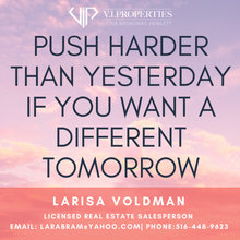 Push Harder Than Yesterday!