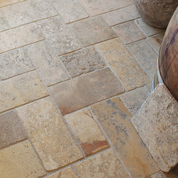 Antique Limestone Flooring - Wall And Floor Tile
