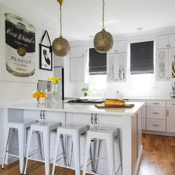 My Houzz: Art and Fashion Inspire in a Downtown Family Home
