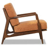 Poly and Bark Verity Lounge Chair, Cognac Tan
