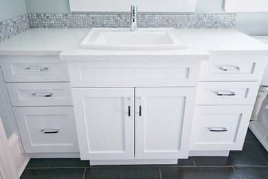 Inspiration for a transitional bathroom remodel in Vancouver