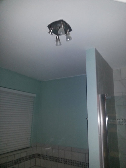 help!!! How to update bathroom lighting.