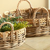 Sonoma Low Baskets, Set Of 2