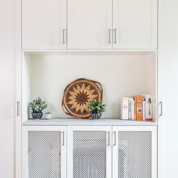 Park Slope Wood Frame Kitchen Pantry
