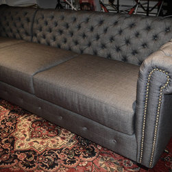 Sectional Sofa Tufted Back - Sectional Sofas