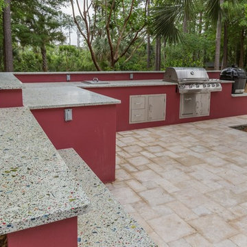 McA Concrete Backyard Grill
