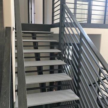 Concord Steel Stringer and Railing