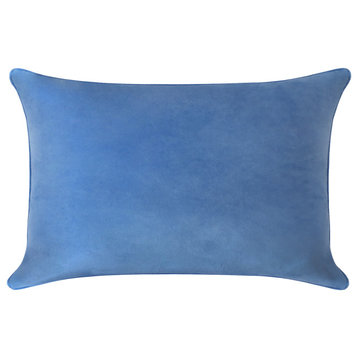 A1HC Throw Pillow Insert, Down Alternative Fill, Single, Prussian Blue, 12"x20"