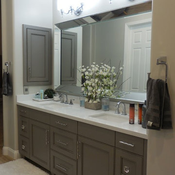 Transitional Glam Master Suite