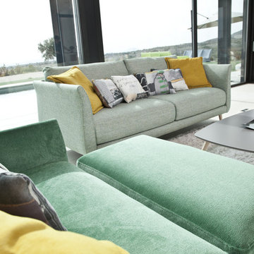 Helsinki Modern Lounge Sofa by Famaliving California