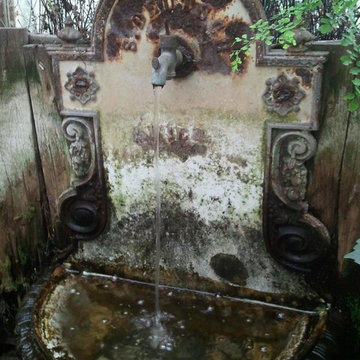 Covered Patio Fountain
