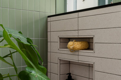 Example of a trendy bathroom design in San Francisco