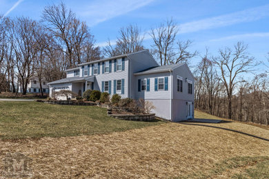 Example of an exterior home design in Baltimore