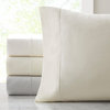 Croscill Sateen Weave 500TC 100% Egyptian Cotton Pillowcases, White, King
