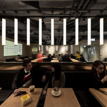 Nội thất cửa hàng McDonald ở HongKong