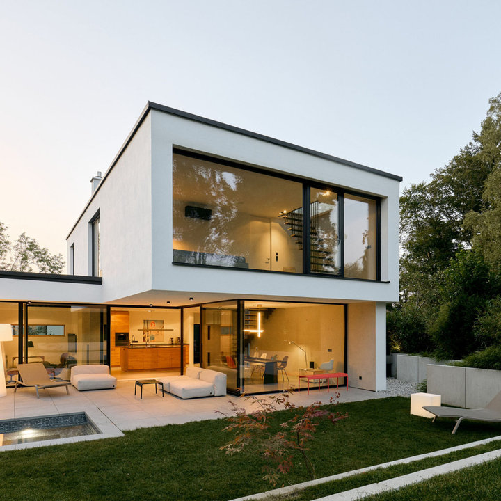 75 Beautiful Render House Exterior Ideas and Designs - May 2026 | Houzz UK