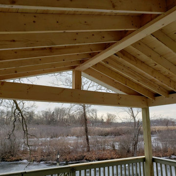 Portage Lakes Waterside Covered Deck