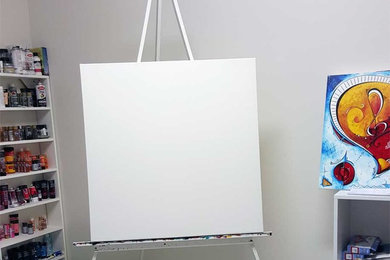 Work In progress PoP art painting of NYC