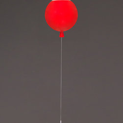 Titan Red Balloon Light (L) - Voylite - Pendant Lighting