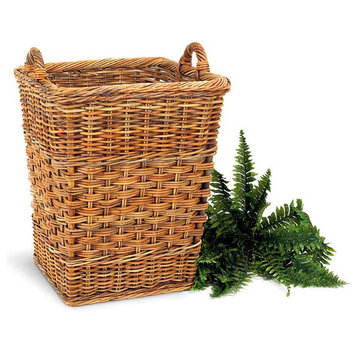 French Country Orchard Rattan Basket