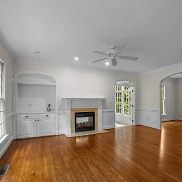 Combining Living and Dining Spaces: Home Addition in Campbell CA