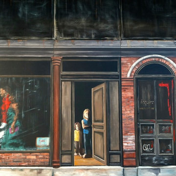 Street Scene; invisibles