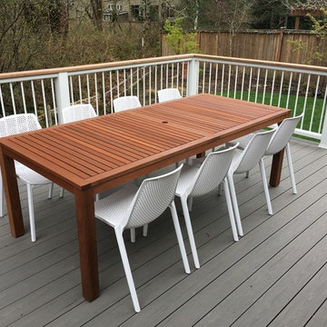 Custom Composite Deck & Railings Build