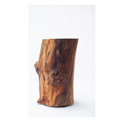 Log side table - elm stump - Coffee Tables & Side Tables