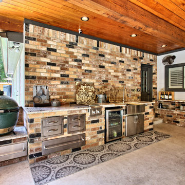The Woodlands Outdoor Patio and Kitchen
