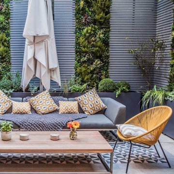 VistaFolia Green Wall - Courtyard Vertical Garden