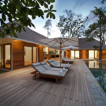 Outdoor Spaces by IndoTeak Design.