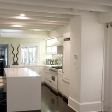 White kitchen remodel