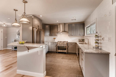 Photo of a modern kitchen in Baltimore.