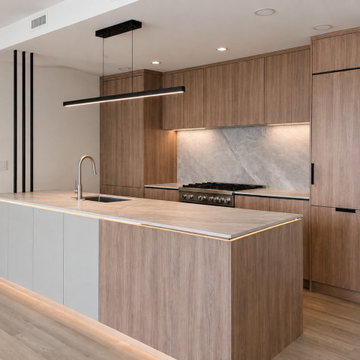 Warm Contemporary Kitchen Remodel in Seattle, WA