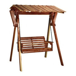 Aromatic Red Cedar Swing - Patio Furniture And Outdoor Furniture