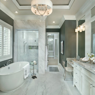 999 Beautiful Porcelain Tile Bathroom Pictures Ideas October 2020 Houzz,Queen Size Mattress Dimensions In Cm