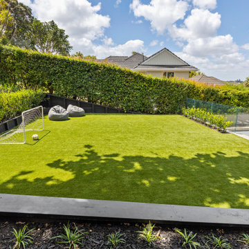 Backyard Football & Lounging