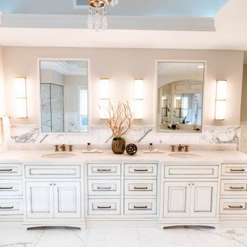 Classic, Clean, and Simply Sensational - Owners Bath