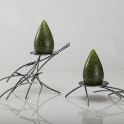Windswept Candle-holder - Candleholders