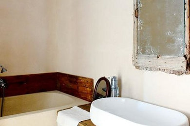 Mensola per lavabo da bagno effetto rustico scegli la misura